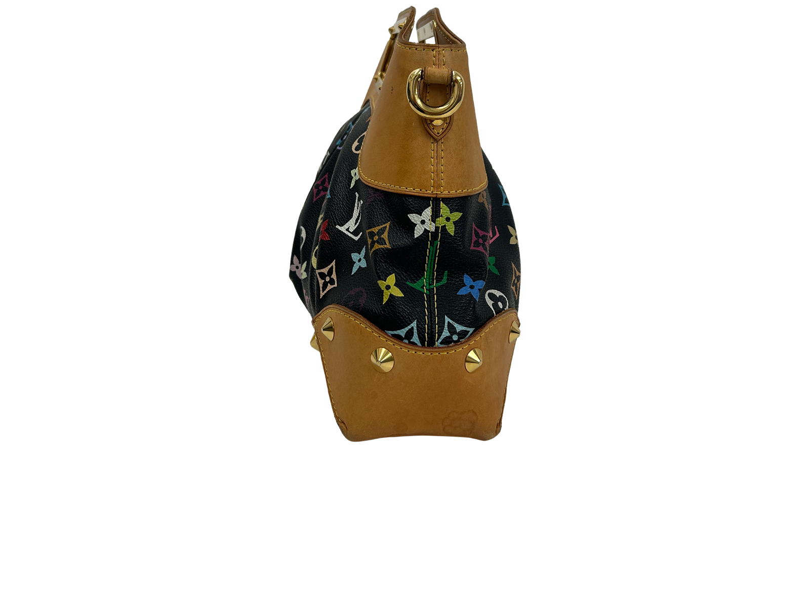 Judy, 840&euro;, Bolso, Marrón/Negro, Canvas - General, Vista lateral